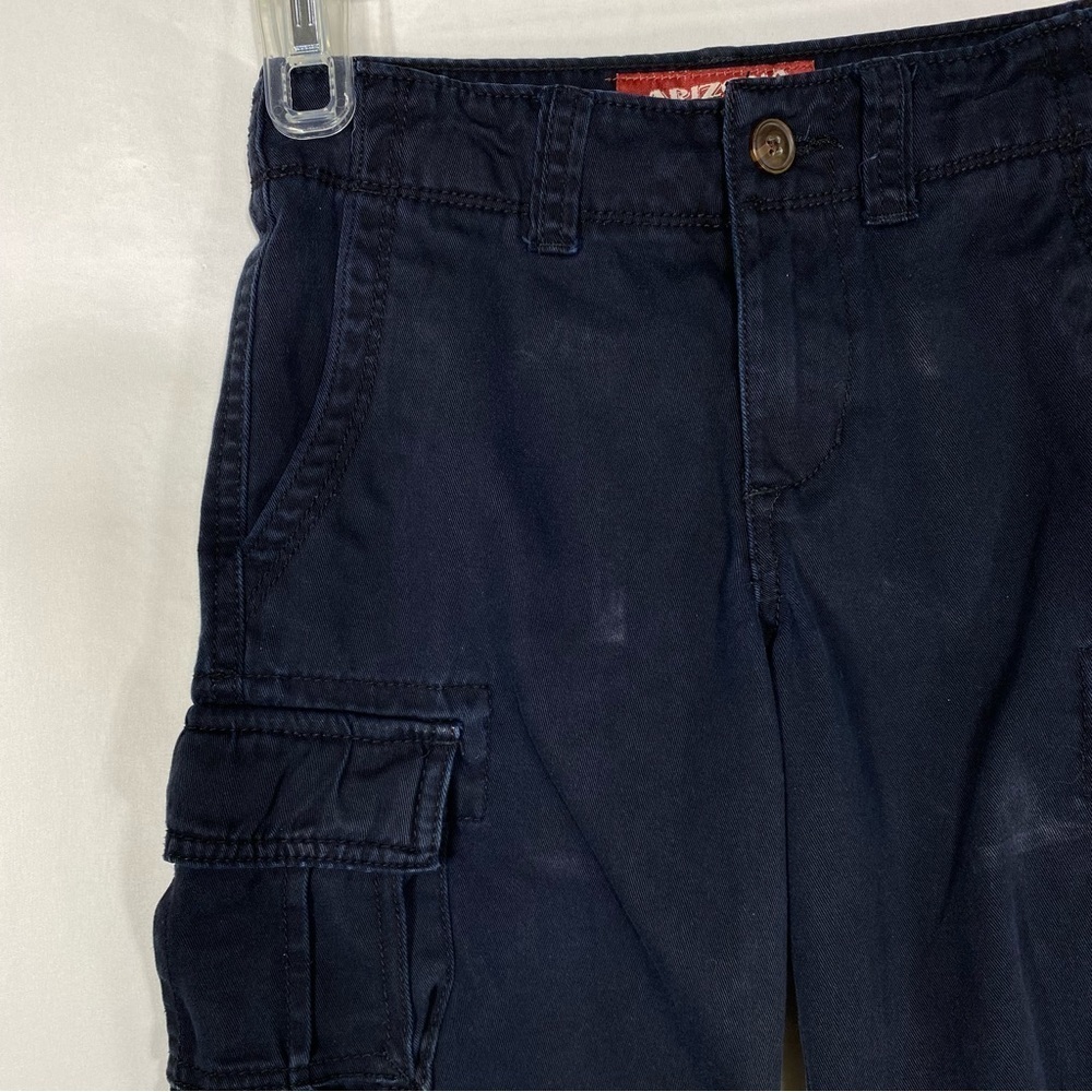 Arizona Jean Co Boy’s Navy Blue Cargo Shorts - Picture 2 of 9
